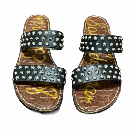 Sam Edelman | Shoes | Sam Edelman Gianetta Studded Slide Sandals Size 95 |  Poshmark